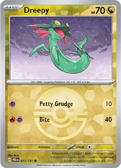 Dreepy Poke ball Holo 71